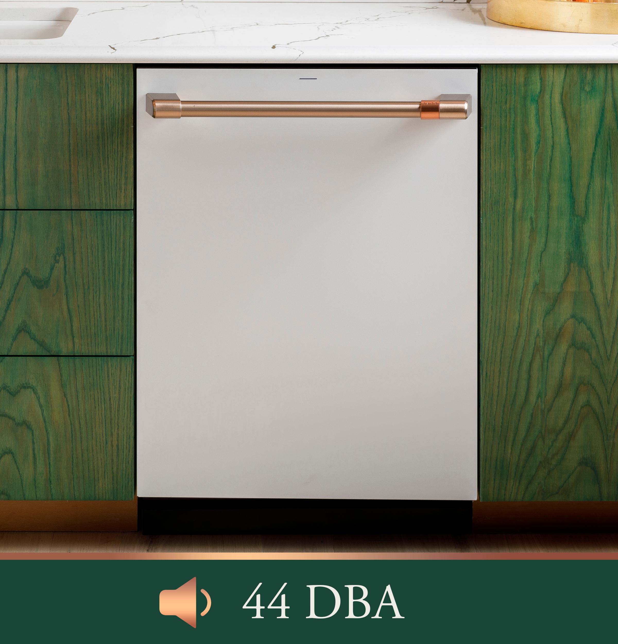 Cafe CDT858P3VD1 Café™ Customfit Energy Star Stainless Interior Smart Dishwasher With Ultra Wash Top Rack And Dual Convection Ultra Dry, 44 Dba