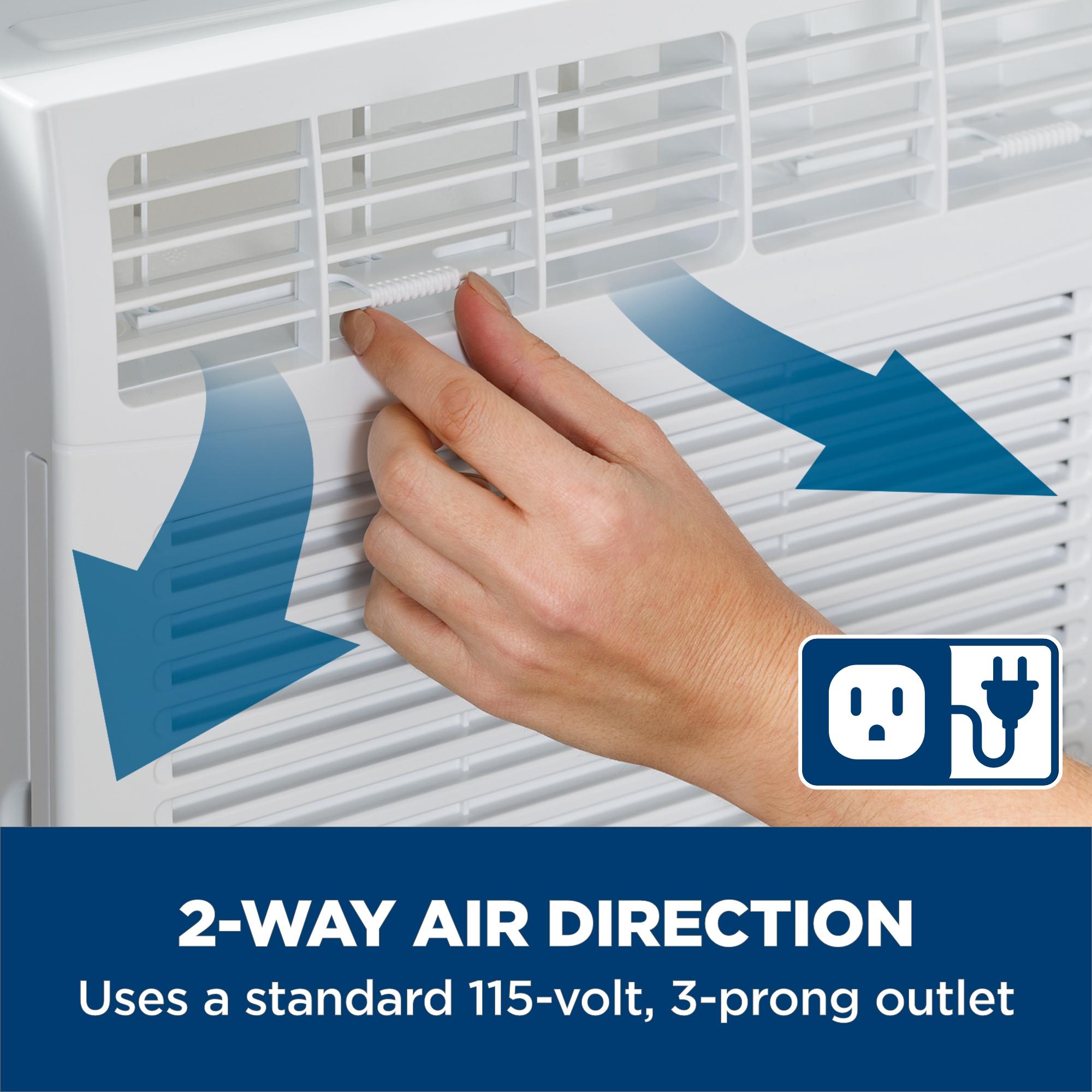 Ge Appliances AHSE06CA Ge® 6,000 Btu Electronic Window Air Conditioner For Small Rooms Up To 250 Sq Ft.