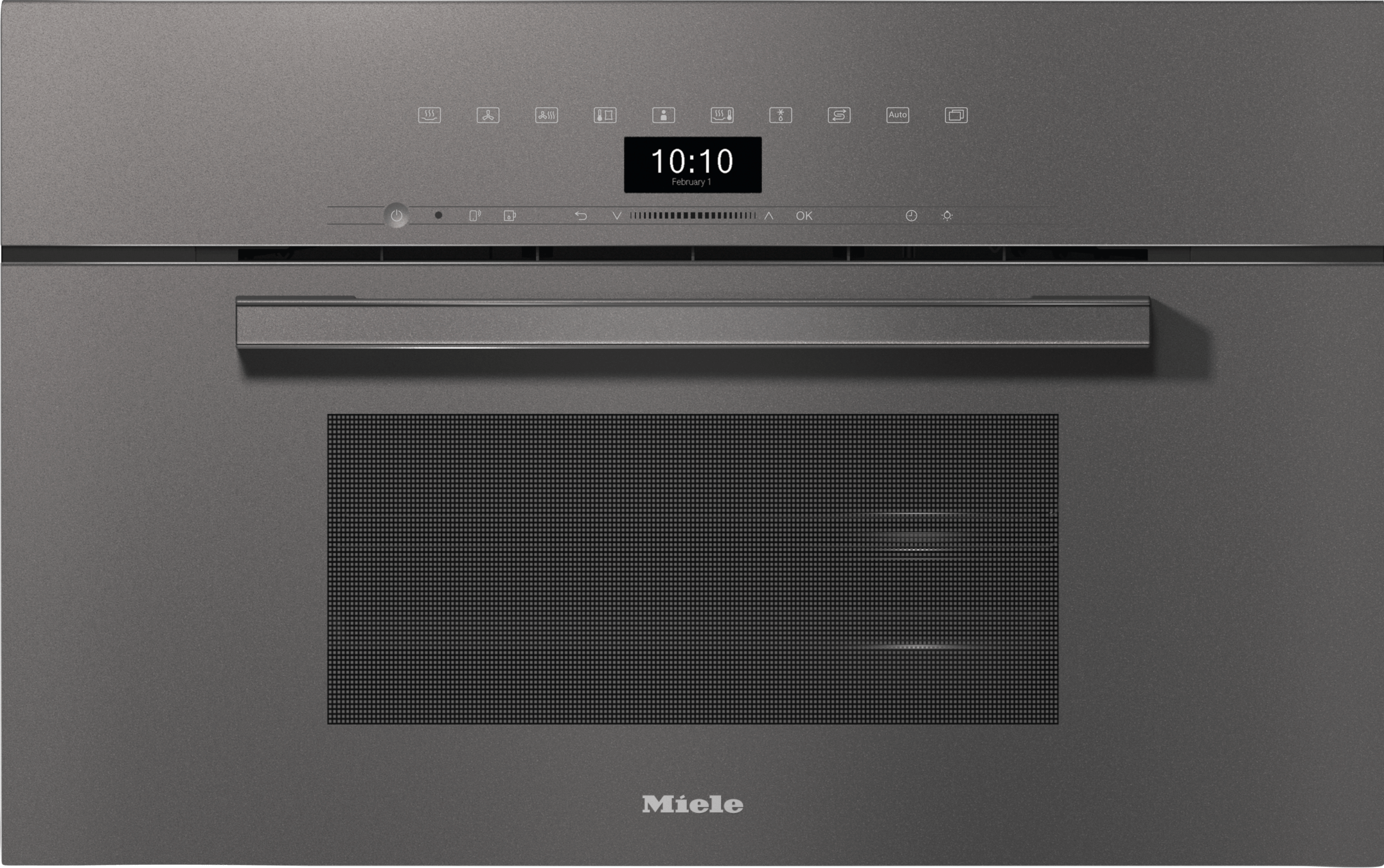 Miele DGC7470GG Dgc 7470 - 30" Compact Combi-Steam Oven Xl For Steam Cooking, Baking, Roasting With Networking + Brilliantlight.