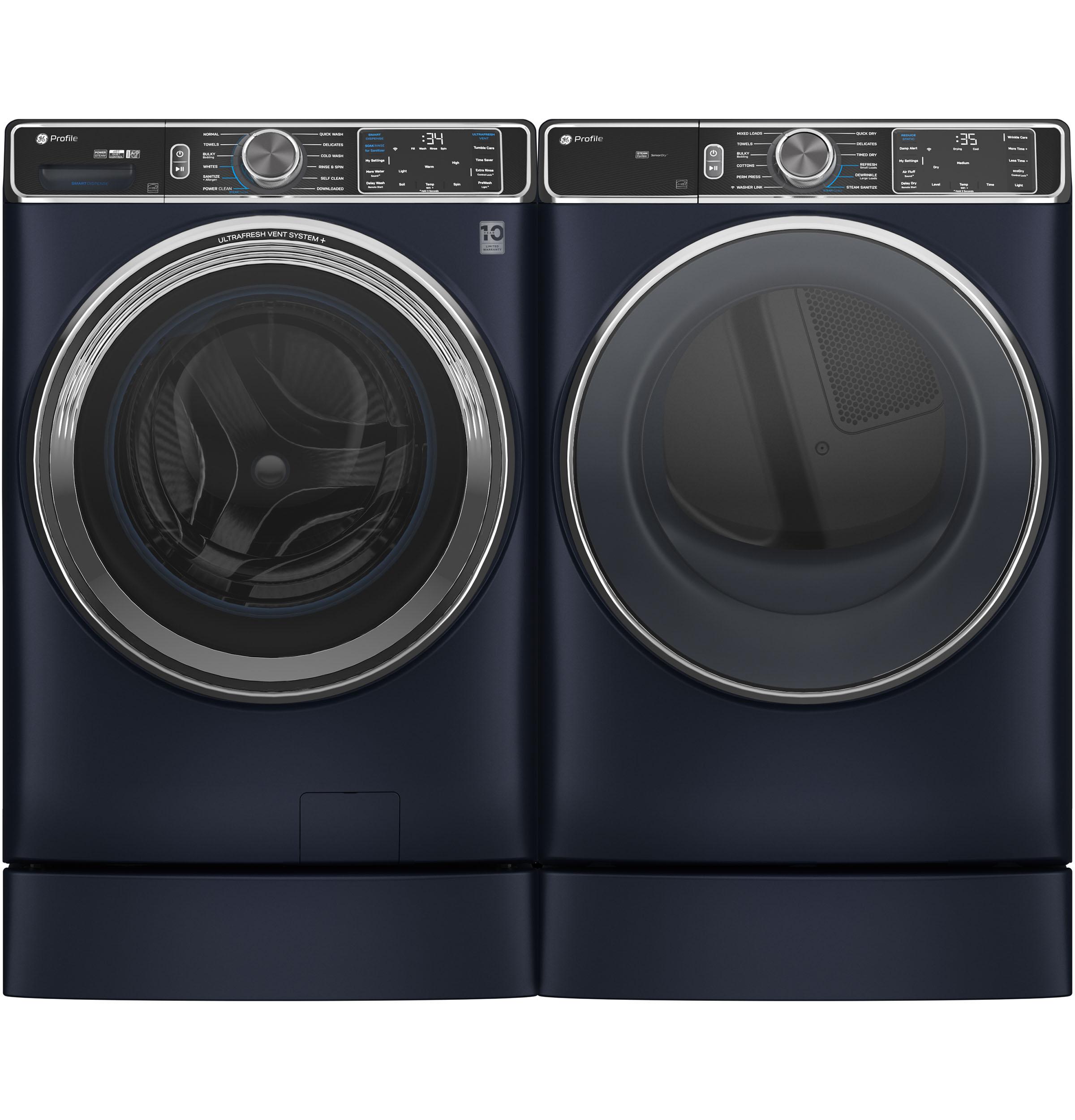 Ge Appliances PFD87GSPVRS Ge Profile™ 7.8 Cu. Ft. Capacity Smart Front Load Gas Dryer With Steam And Sanitize Cycle