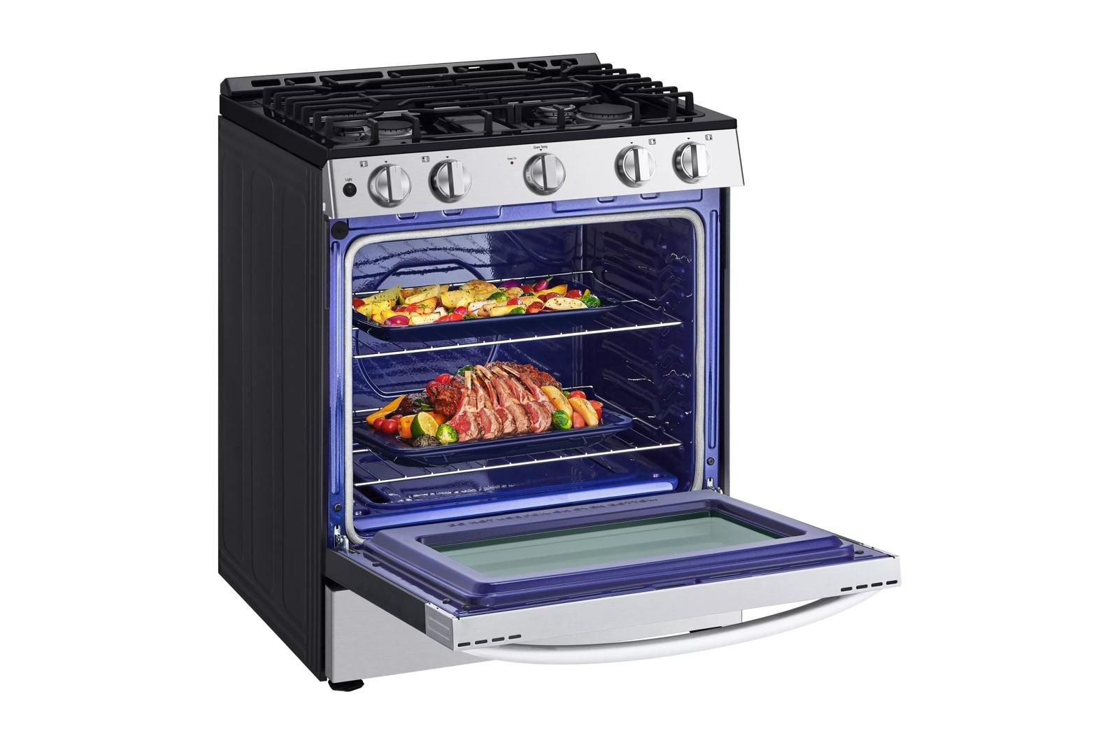 Lg LSGL5830S 5.8 Cu. Ft. Gas Slide-In Range With Easyclean®
