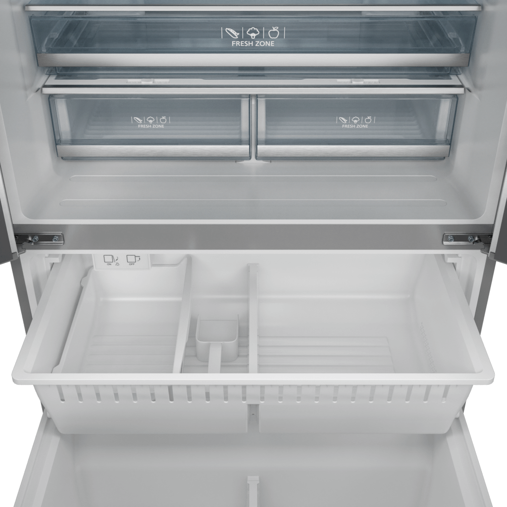 Thor Kitchen RF3017FFD99BLK 30 Inch 17.7 Cu Ft French Door Counter Depth Refrigerator With Ice Maker In Stainless Steel/Black Gordon Ramsay Series - Rf3017Ffd99-Blk