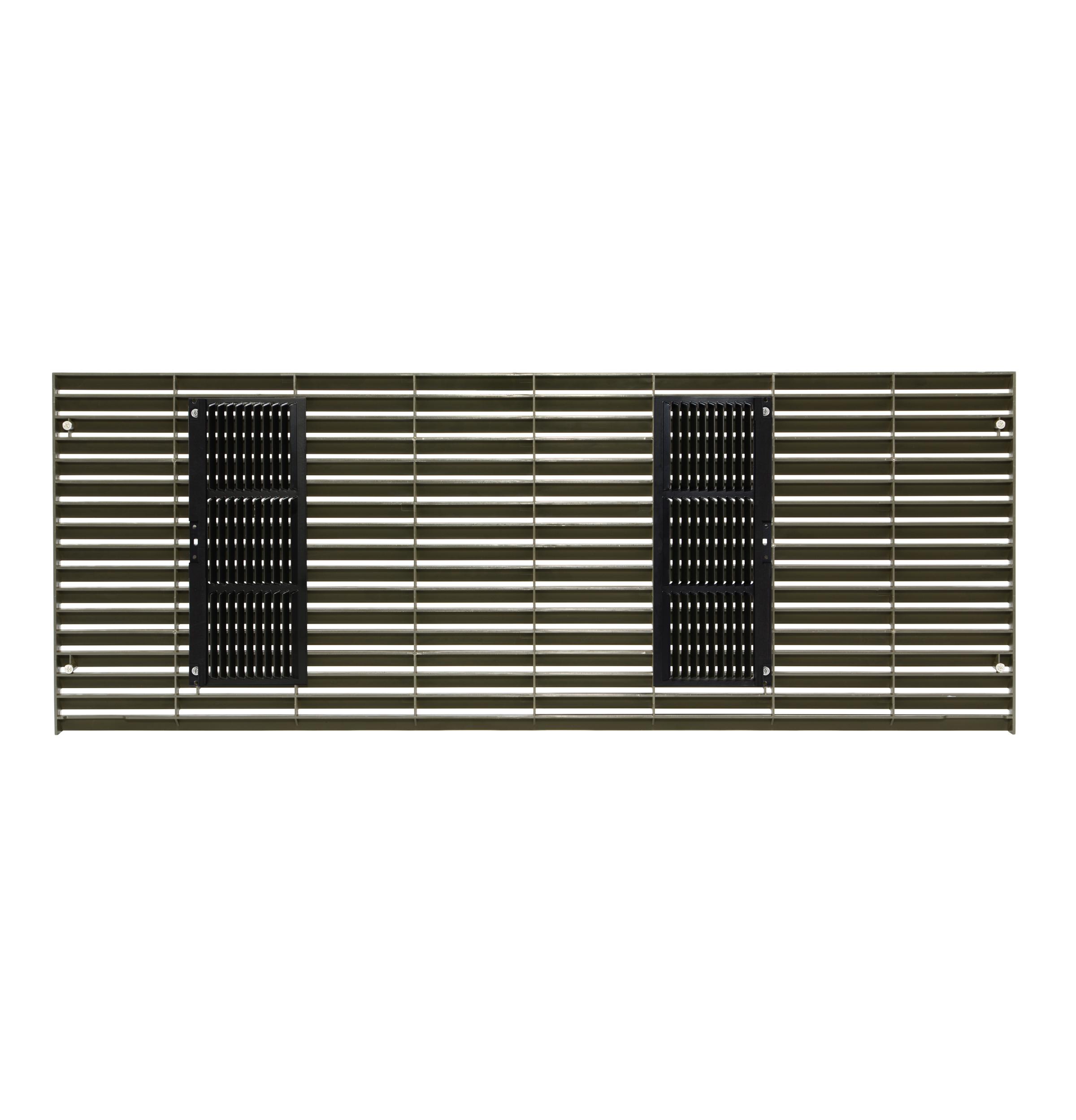 Ge Appliances RAG42PD Zoneline Architectural Rear Grille - Dark Brown