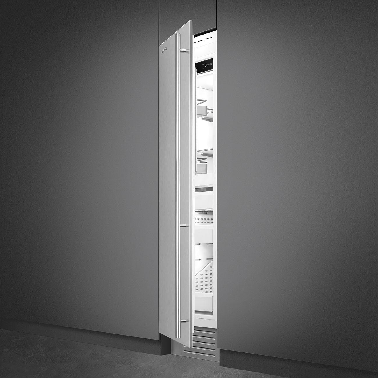 Smeg FZU18LX Freezers Stainless Steel Fzu18Lx