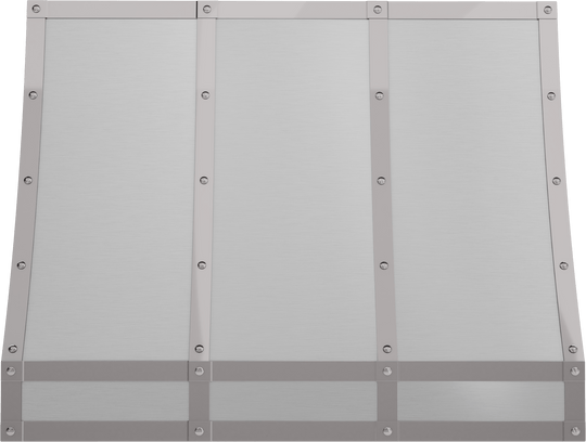 Zephyr CHFT36ASX Forte Wall Custom Hood, 36In, Ss, Body Only Insert Sold Separately