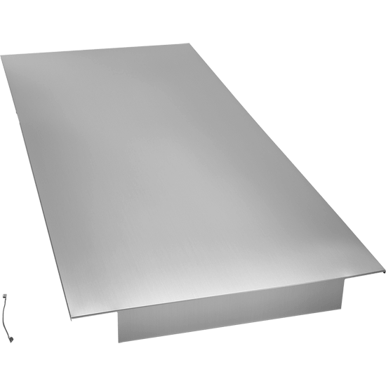 Jennair W10137042 25 Cu. Ft. Bottom Mount Refrigerator Side Panel - Satina
