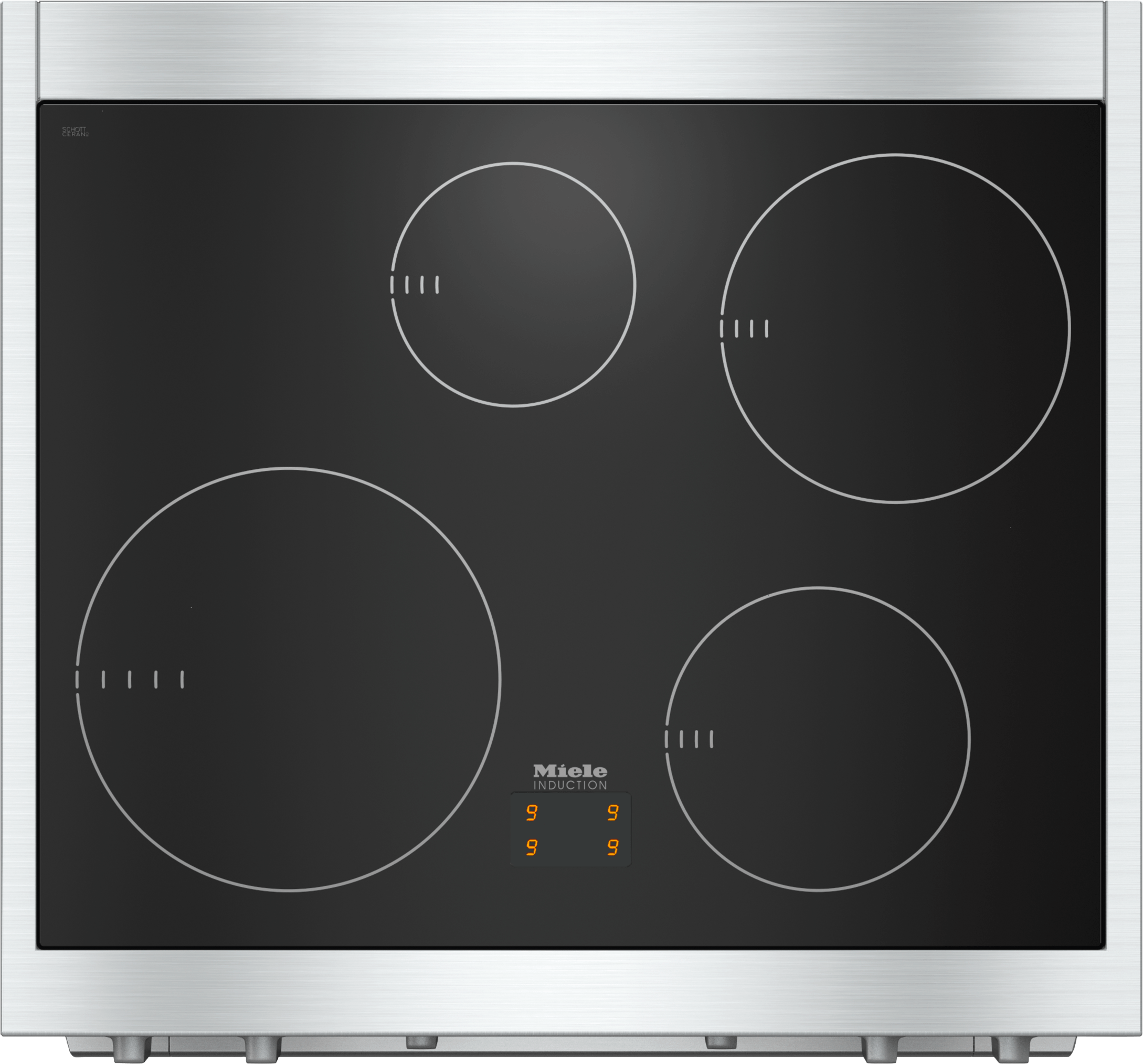 Miele HR14223I Hr 1422-3 I - 30" Range Induction With Directselect Controls And Twinpower Convection Fans