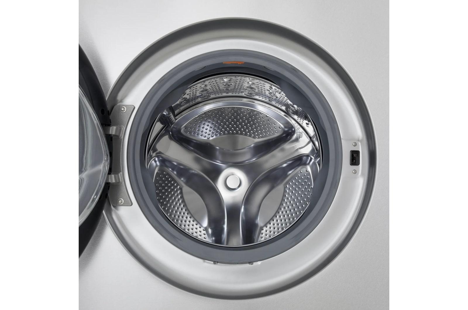 Lg WM9900HSA Lg Signature 5.8 Cu. Ft. Mega Capacity Smart Front Load Washer With Built-In Intelligence, Turbowash® 360(Degree), Ezdispense® And Touch Lcd Control