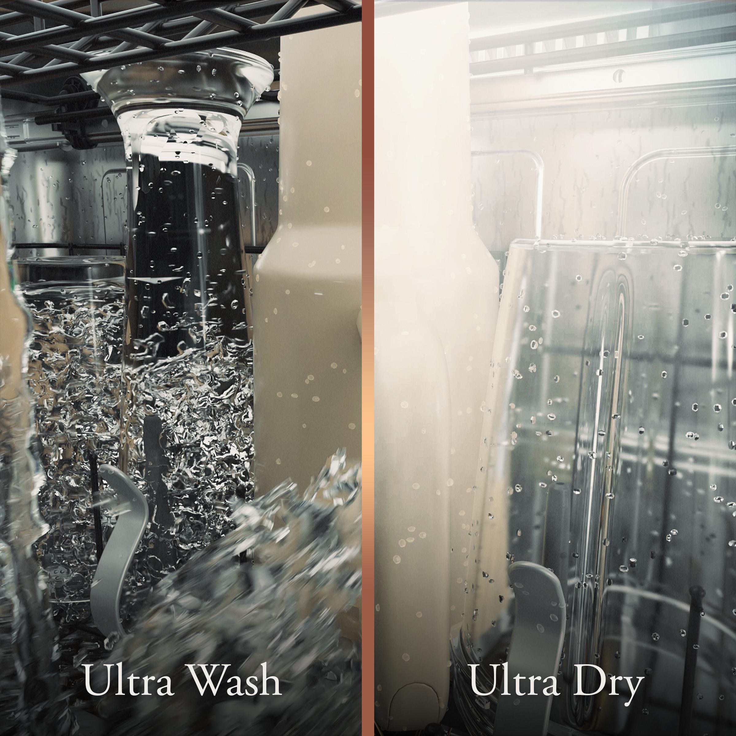 Cafe CDT828P2VS1 Café™ Customfit Energy Star Stainless Interior Smart Dishwasher With Ultra Wash & Dry, 42 Dba