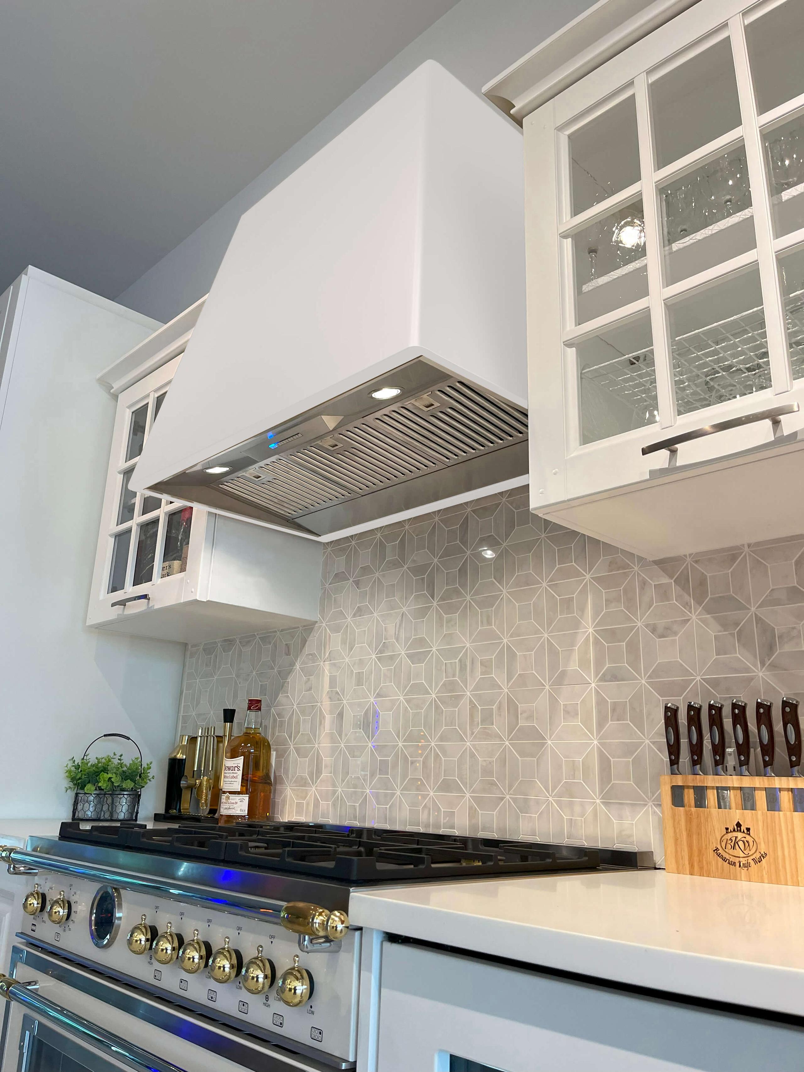 Xo Appliance XOVD148MW Xo 48In Designer Hood Matte White