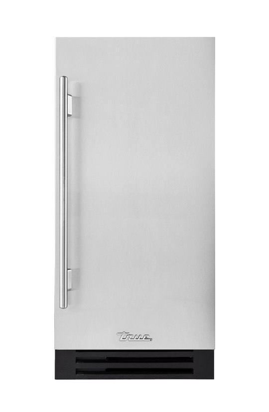 True Residential TUIADA15RSAS 15 Inch Solid Stainless Door Right Hinge Ada Height Clear Ice Machine
