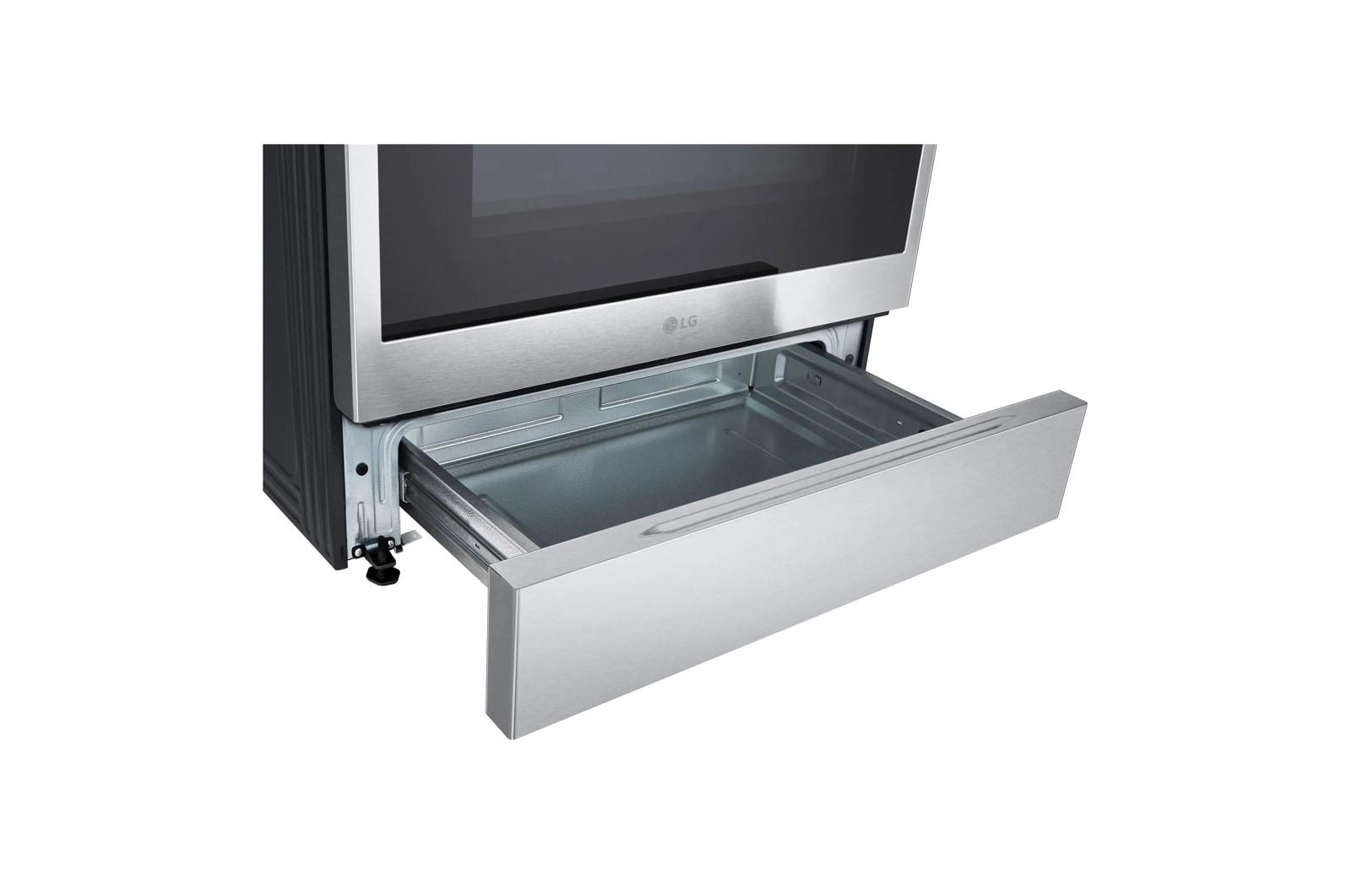 Lg LSIL6336XE 6.3 Cu. Ft. Smart Induction Slide-In Range With Instaview®, Probake Convection®, Air Fry, And Air Sous Vide
