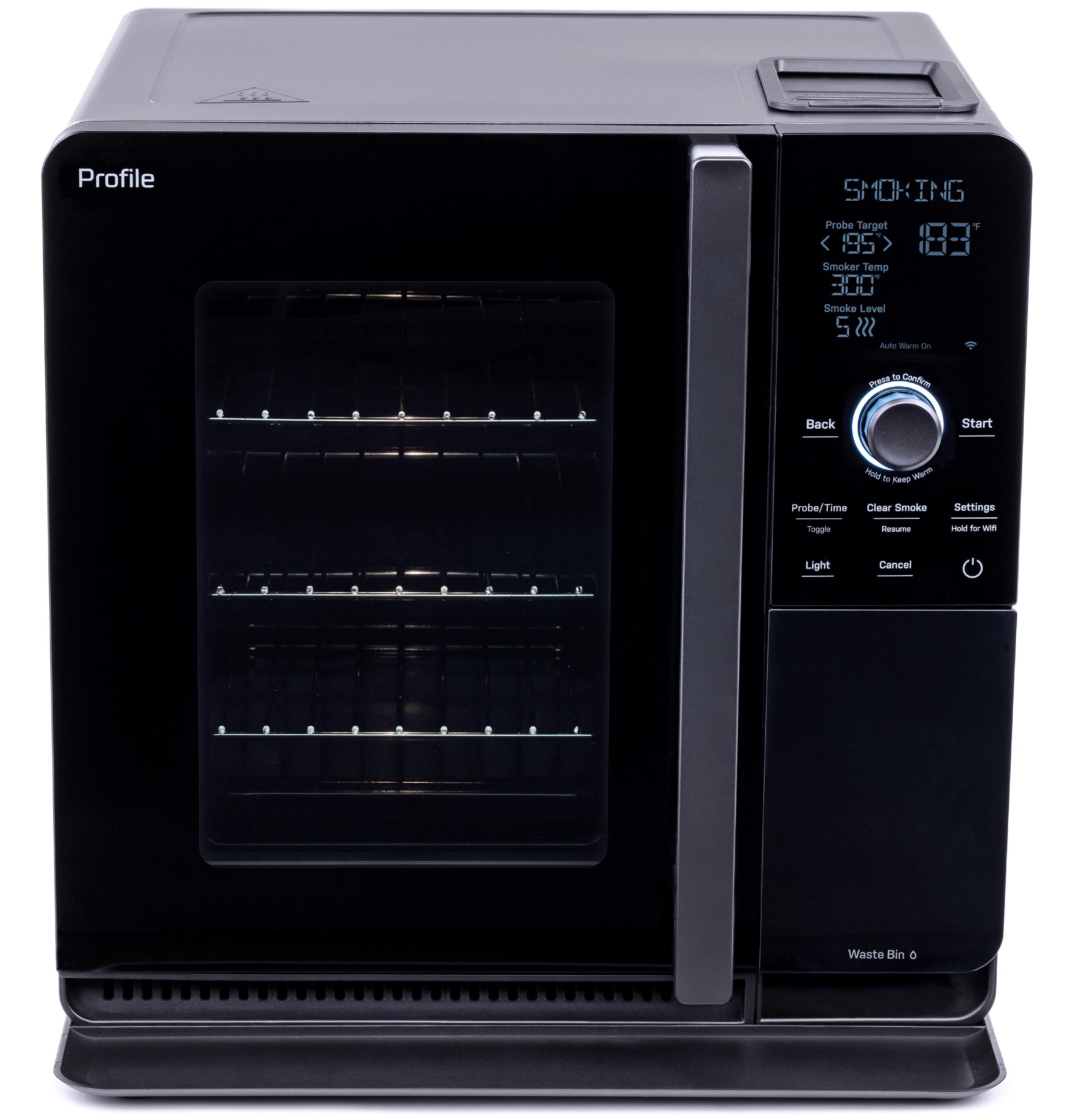 Ge Appliances P9SBAAS6VBB Ge Profile™ Smart Indoor Smoker