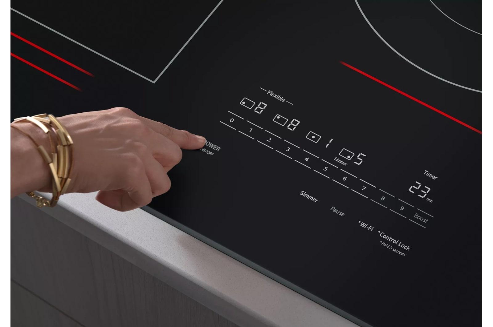 Lg CBIH3017BE 30" Smart Induction Cooktop With Ultraheat™ 5.0Kw Element