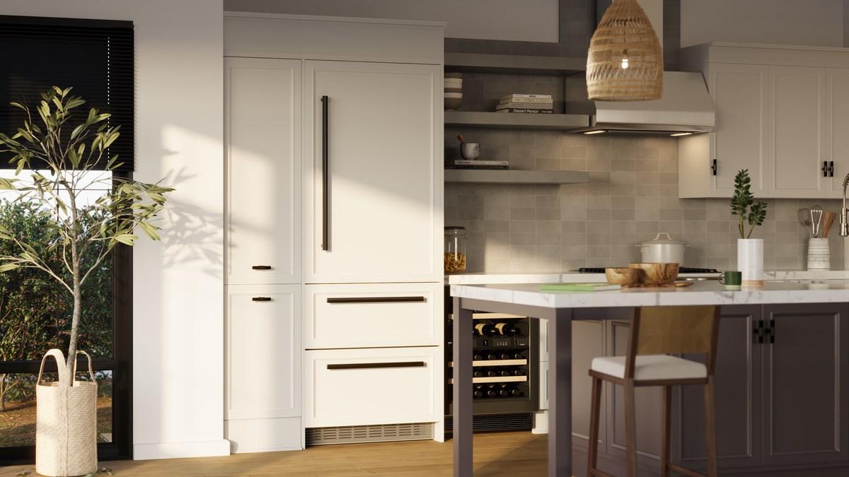 Liebherr HCB1590G Combined Refrigerator-Freezer With Biofresh And Nofrost For Integrated Use