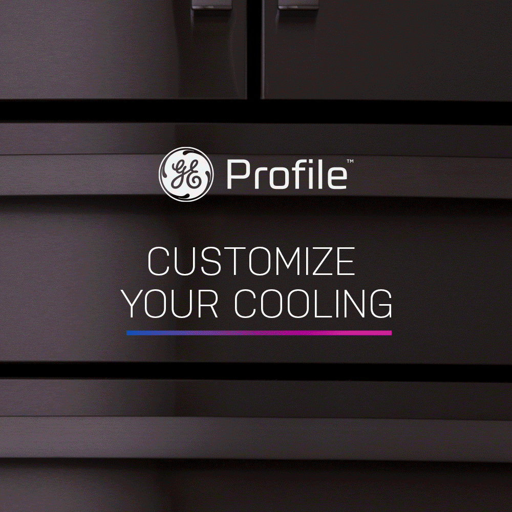 Ge Appliances PXD22BYPFS Ge Profile™ 22.4 Cu. Ft. Smart Counter-Depth Fingerprint Resistant 4-Door French-Door Refrigerator With Door In Door