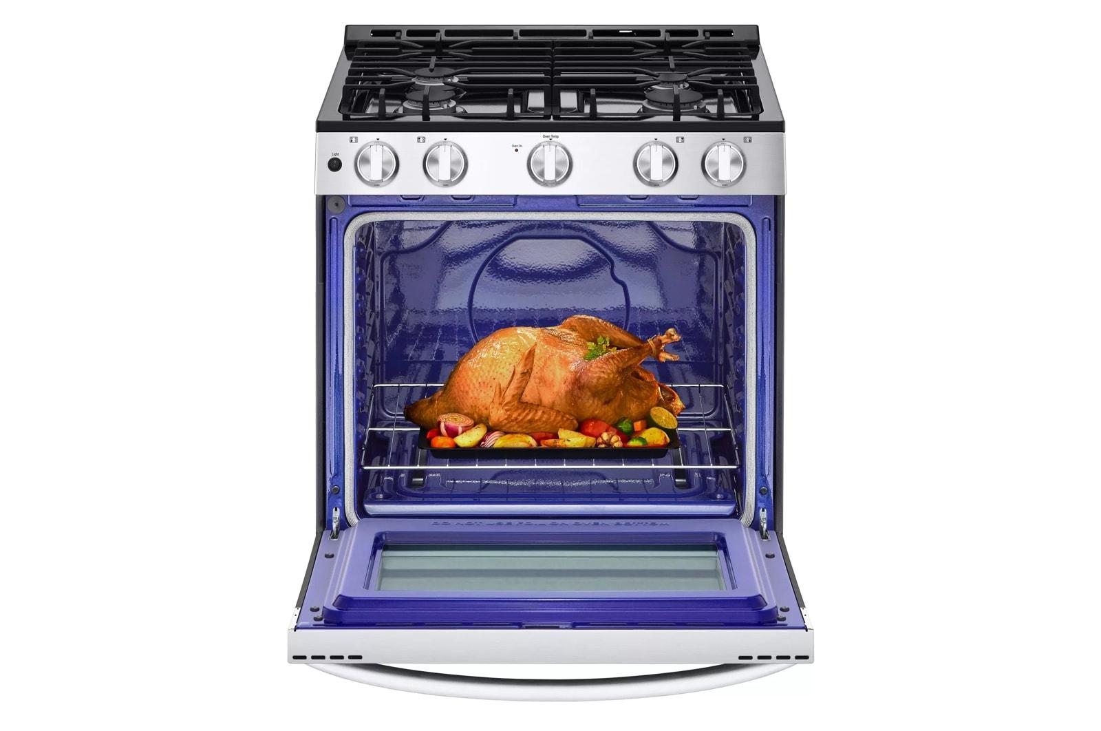 Lg LSGL5830S 5.8 Cu. Ft. Gas Slide-In Range With Easyclean®