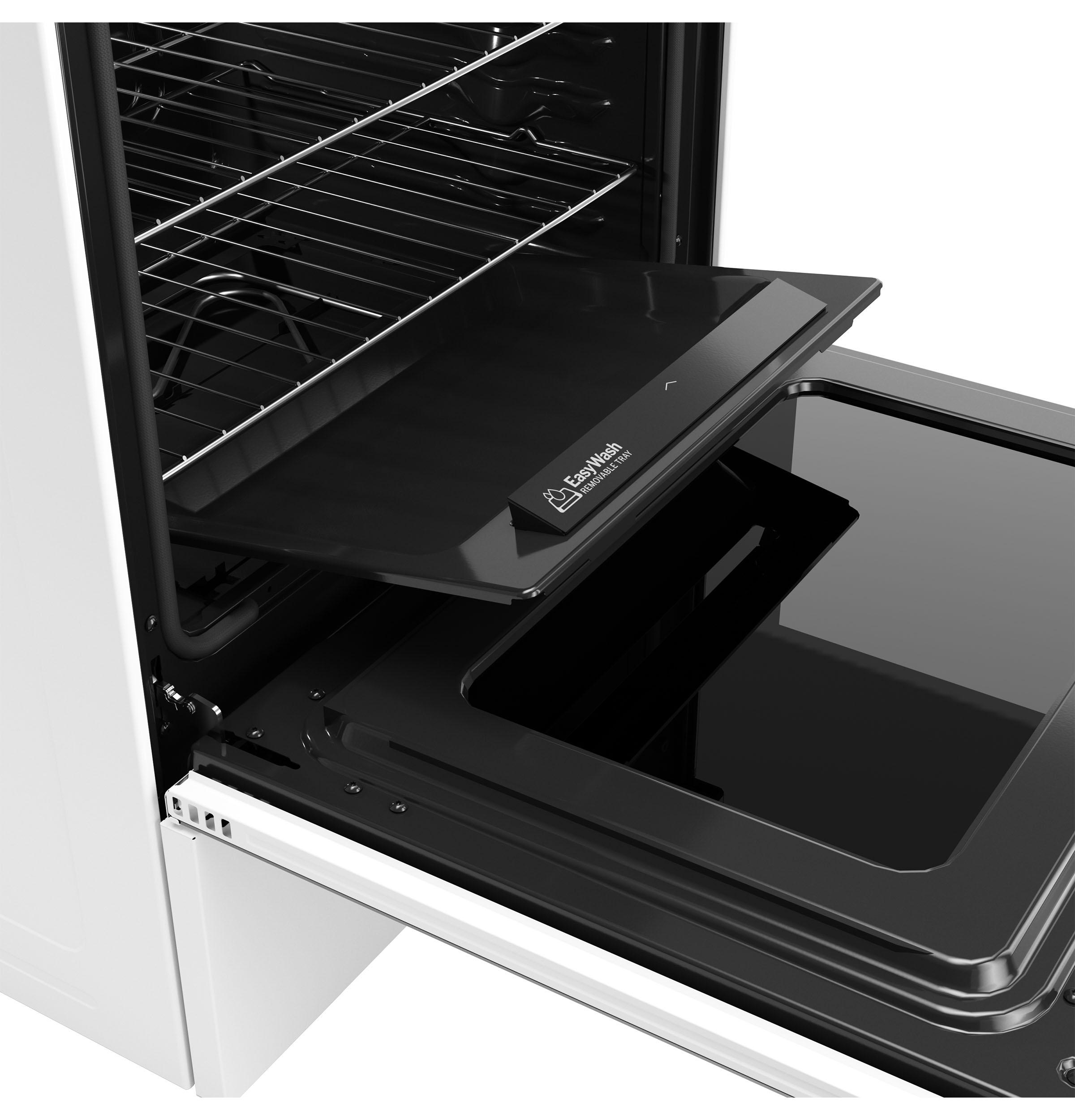 Ge Appliances GRF600AVWW Ge® 30" Free-Standing Electric Convection Range With No Preheat Air Fry And Easywash™ Oven Tray