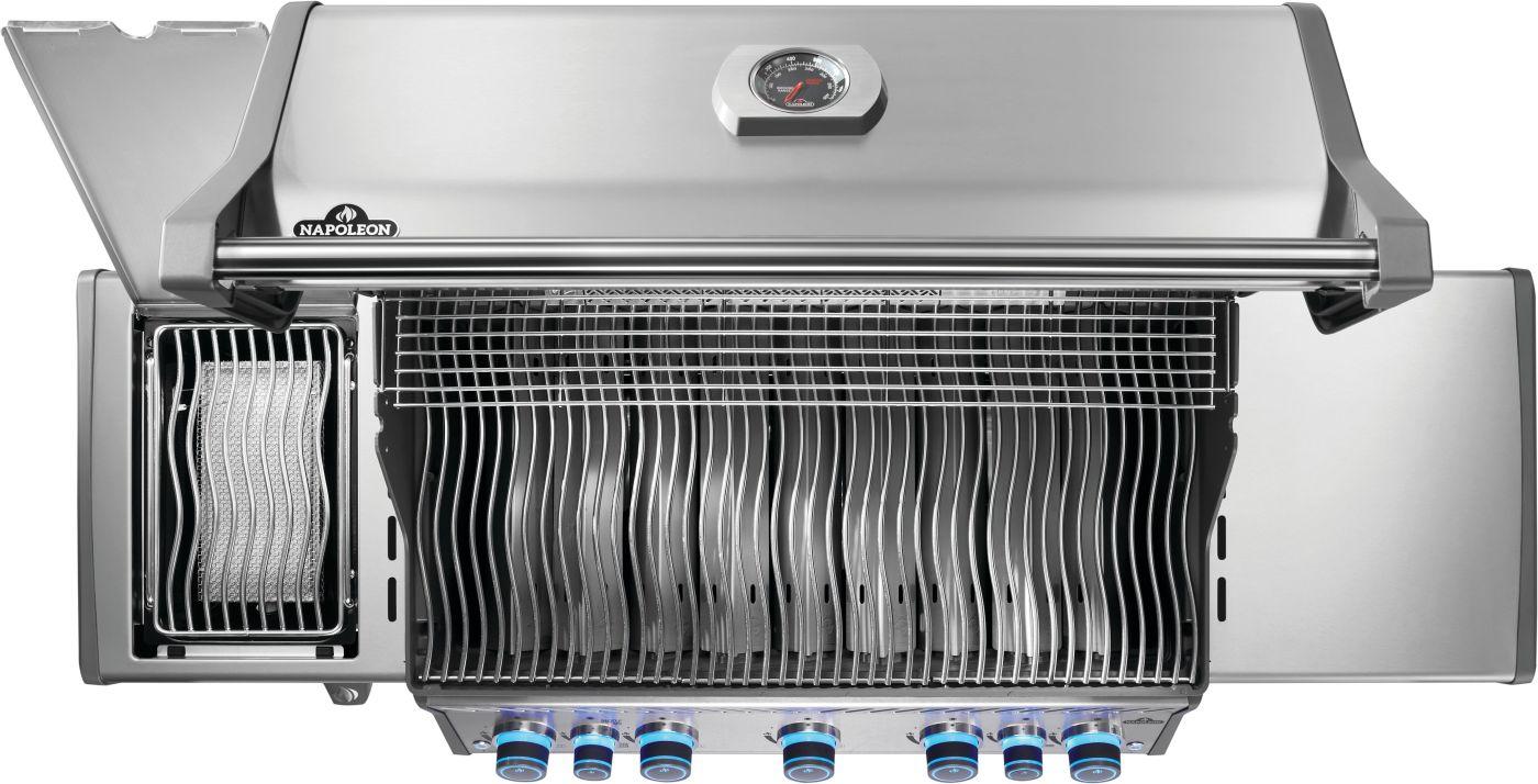 Napoleon Bbq RPS625RSIBPSS2 Rogue Pro-S 625 Rsib With Infrared Side And Rear Burner , Propane, Stainless Steel