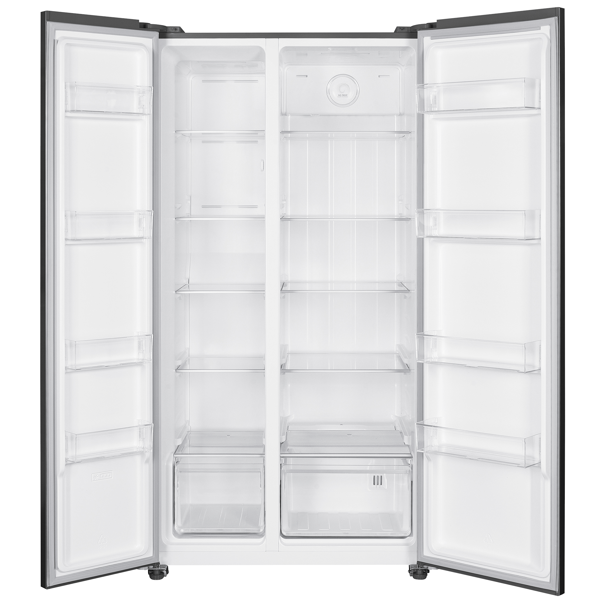 Element Appliance ERX21FDS Element Electronics 21.4 Cu. Ft. Side-By-Side Refrigerator - Stainless Steel (Erx21Fds)