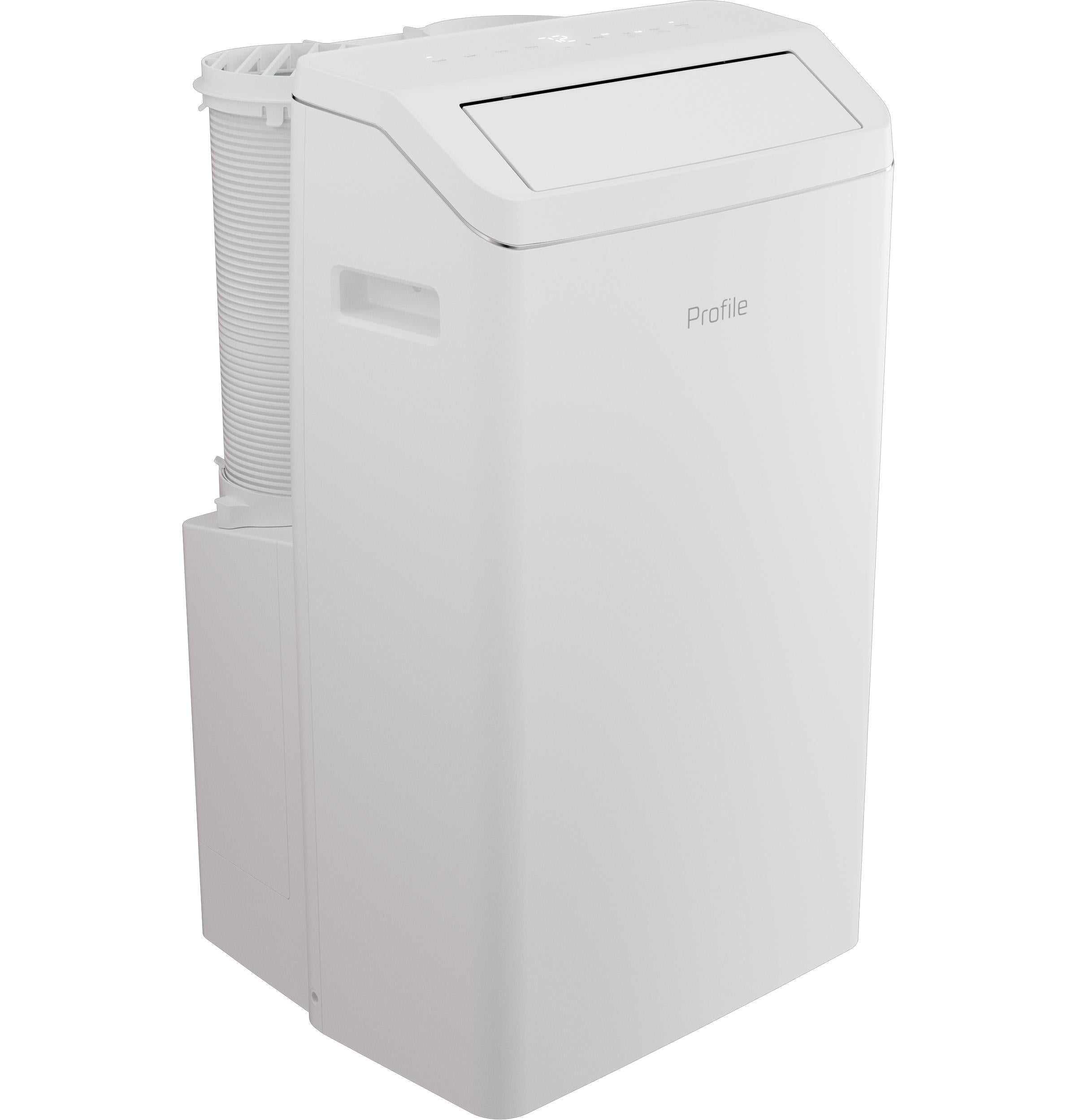Ge Appliances PPHV10WWF Ge Profile® 10,000 Btu Dual-Hose, Inverter Portable Air Conditioner With Dehumidifier And Remote, White
