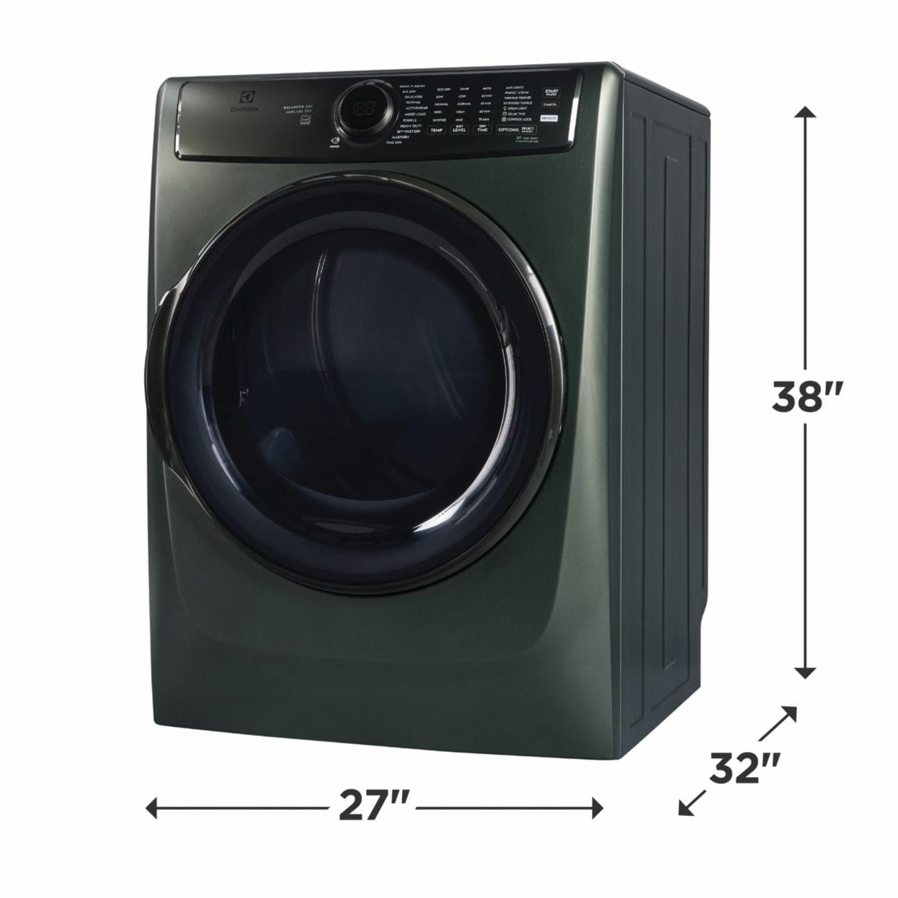 Electrolux ELFE7738AA Electrolux Front Load Perfect Steam™ Electric Dryer With Balanced Dry™ And Instant Refresh - 8.0 Cu. Ft.