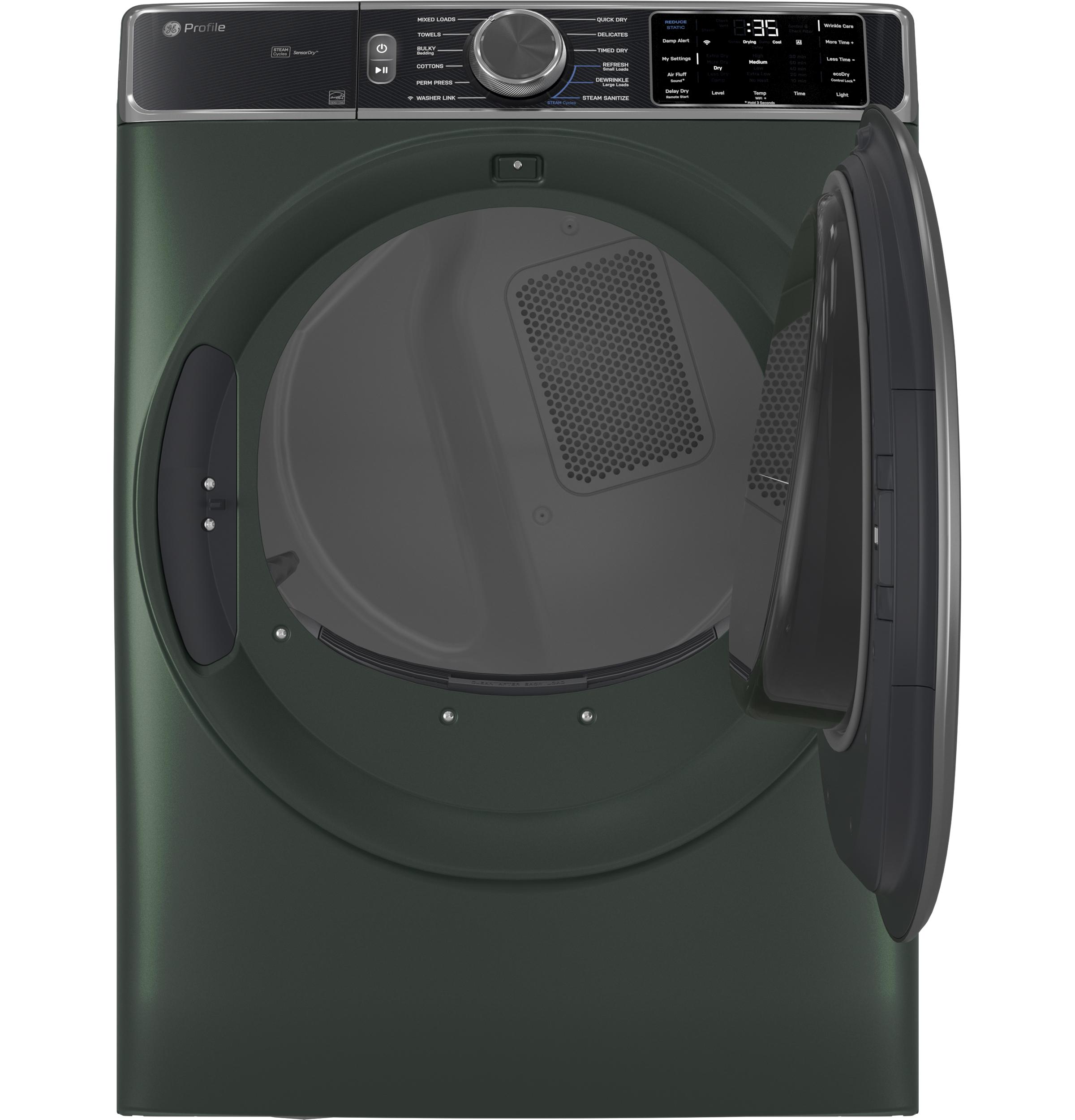 Ge Appliances PFD95GSPWGN Ge Profile™ Energy Star® 7.8 Cu. Ft. Capacity Smart Front Load Gas Dryer With Steam And Sanitize Cycle
