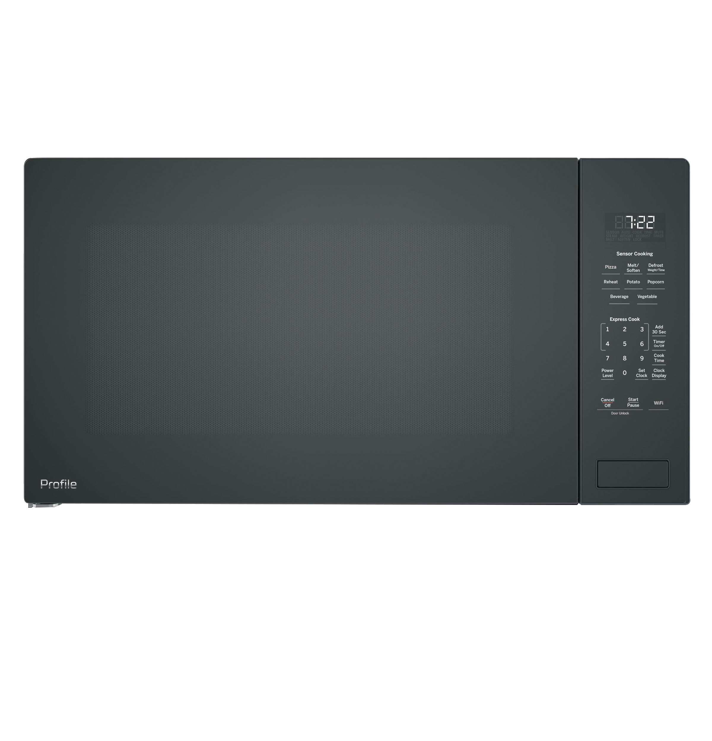 Ge Appliances PCWK22U1WBB Ge Profile™ 2.2 Cu. Ft. Built-In Sensor Microwave Oven