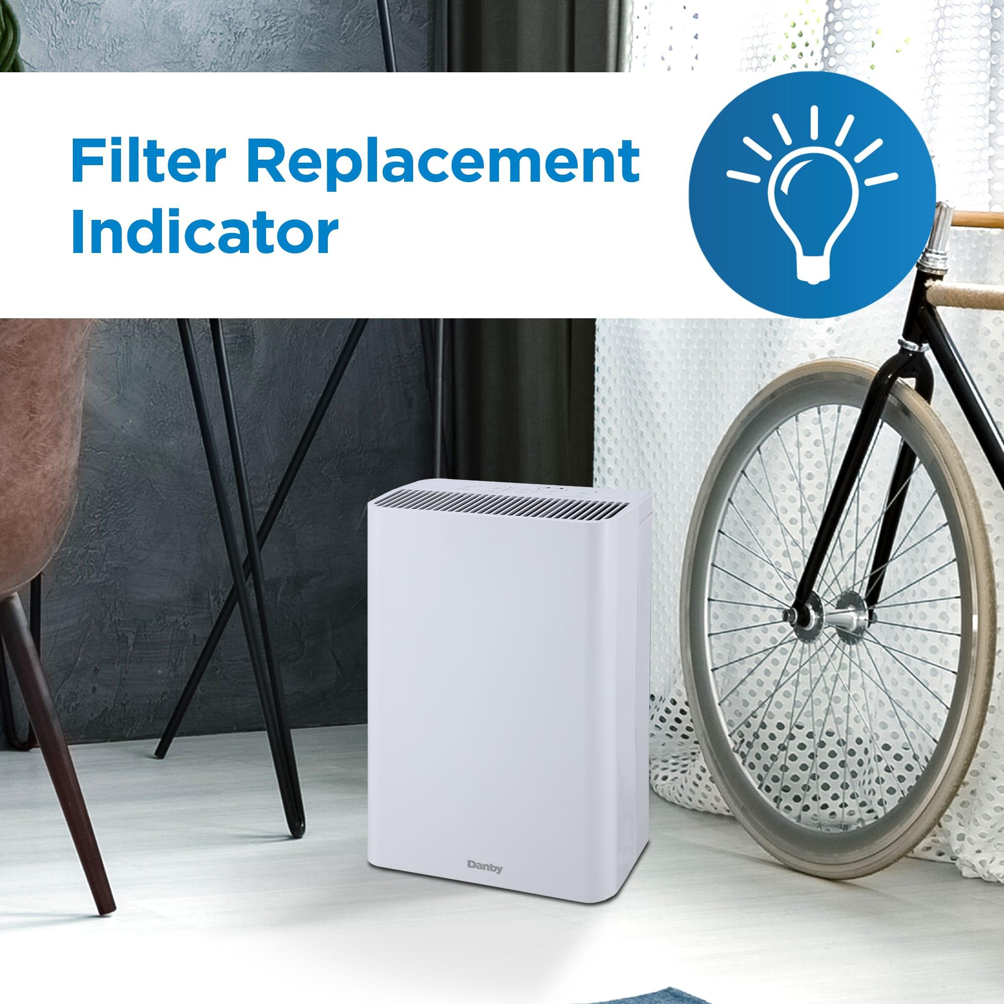 Danby DAP152BAWI Danby Air Purifier Up To 210 Sq. Ft. In White