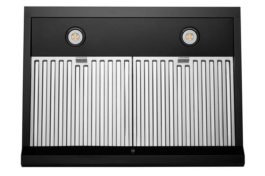 Hauslane UCPS18BLK30 Hauslane Chef 30-In Ducted Matte Black Undercabinet Range Hood