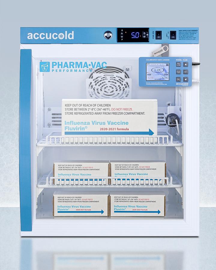 Summit ARG2PVDL2B 2 Cu.Ft. Compact Vaccine Refrigerator