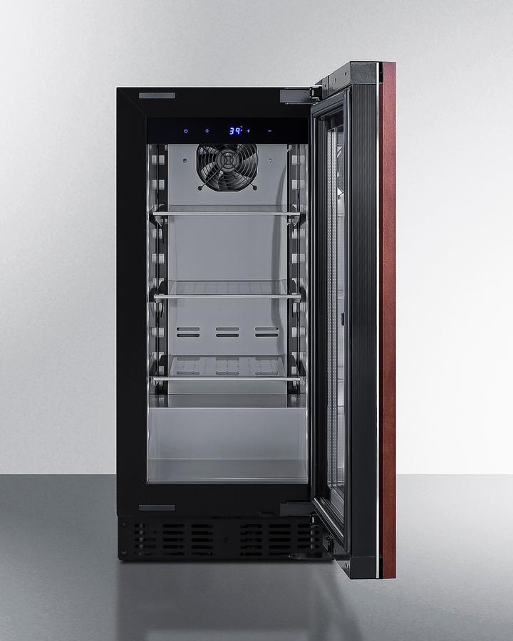 Summit ASDG1521PNR 15" Wide Built-In Beverage Center, Ada Compliant (Panel Not Included)