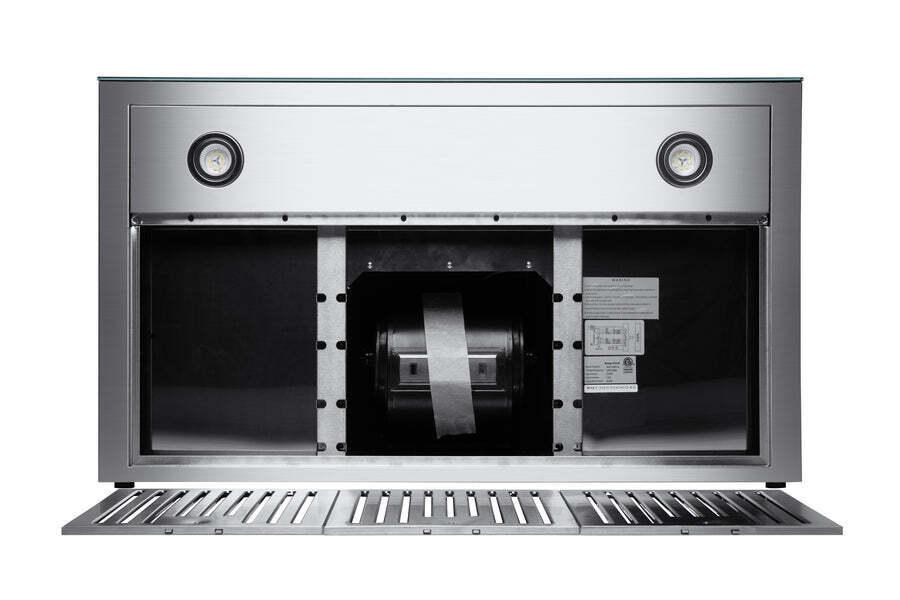 Hauslane WM739SS36 Hauslane Chef 36-In Convertible Stainless Steel Wall-Mounted Range Hood