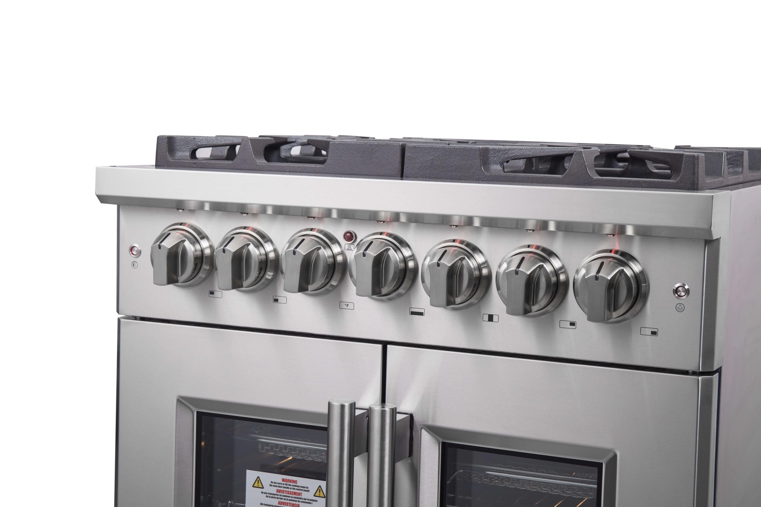 Forno FFSGS632530 Forno Massimo 30" Freestanding French Door Dual Fuel Range
