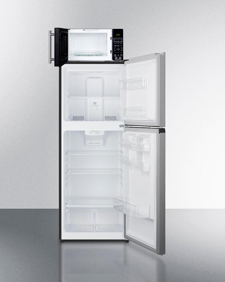 Summit MRF1089PLA Microwave/Refrigerator-Freezer Combination With Allocator