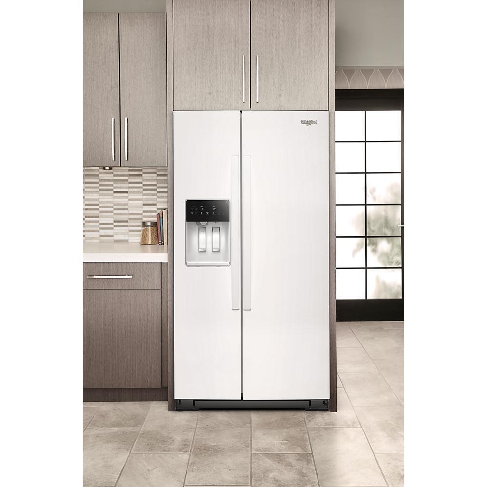 Whirlpool WRSC5536RW 36-Inch Wide Side-By-Side Refrigerator - 21 Cu. Ft.