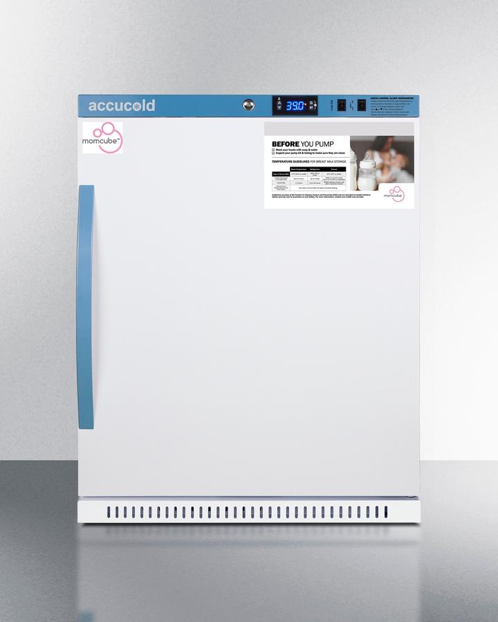 Summit MLRS62BIADAMC 6 Cu.Ft. Momcube™ Breast Milk Refrigerator, Ada Compliant