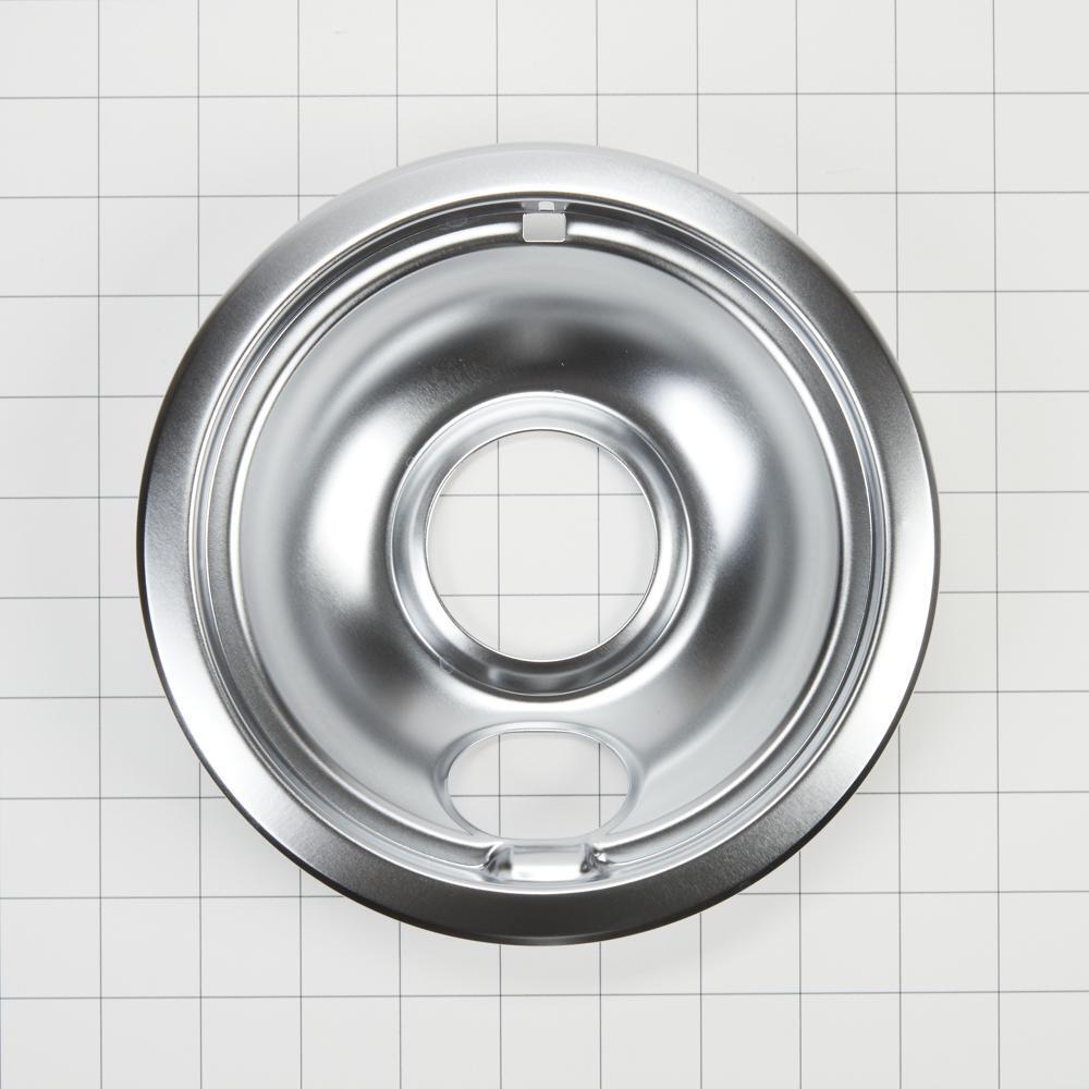 Jennair W10196406RW Electric Range Round Burner Drip Bowl, Chrome