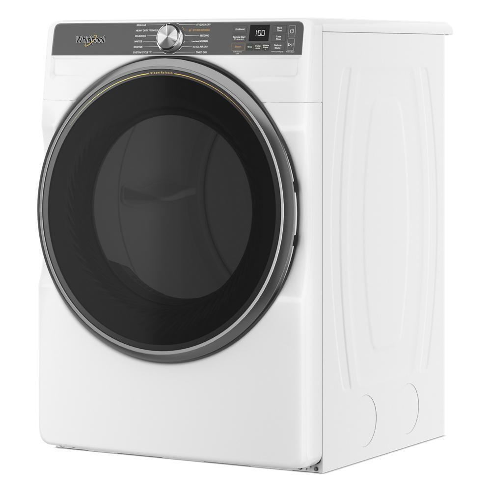 Whirlpool WGD6720RW 7.4 Cu. Ft. Smart Front Load Energy Star® Gas Dryer With Steam Capabilities
