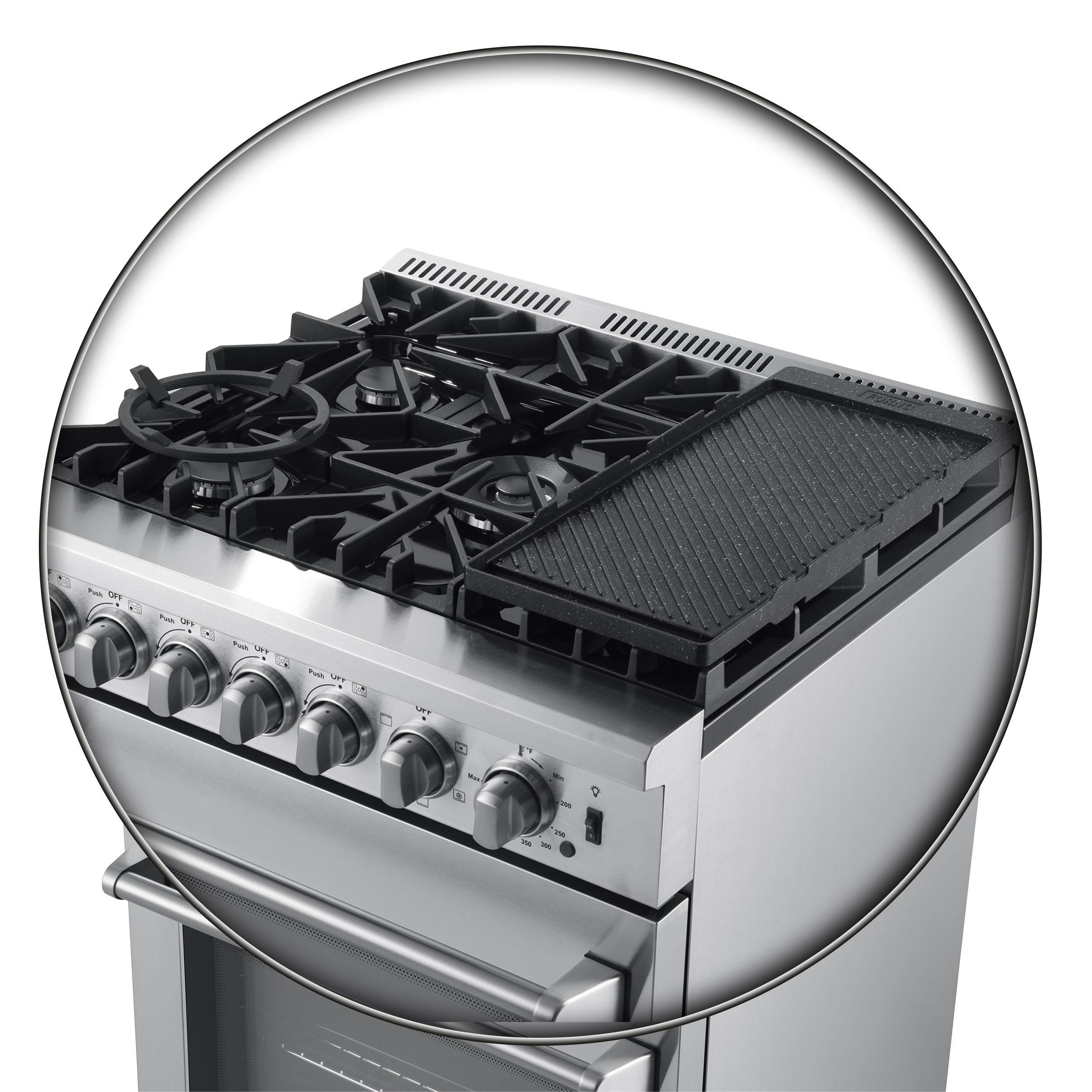 Forno FFSGS619630 Lazio 30" Freestanding Dual Fuel Range