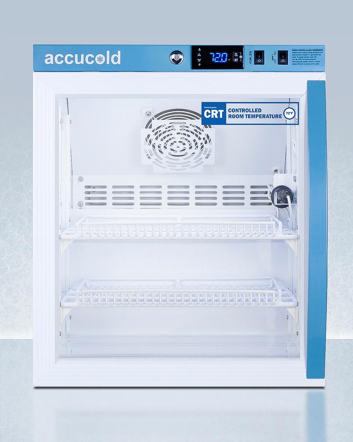 Summit ARG2PVCRTLHD 2 Cu.Ft. Compact Controlled Room Temperature Cabinet