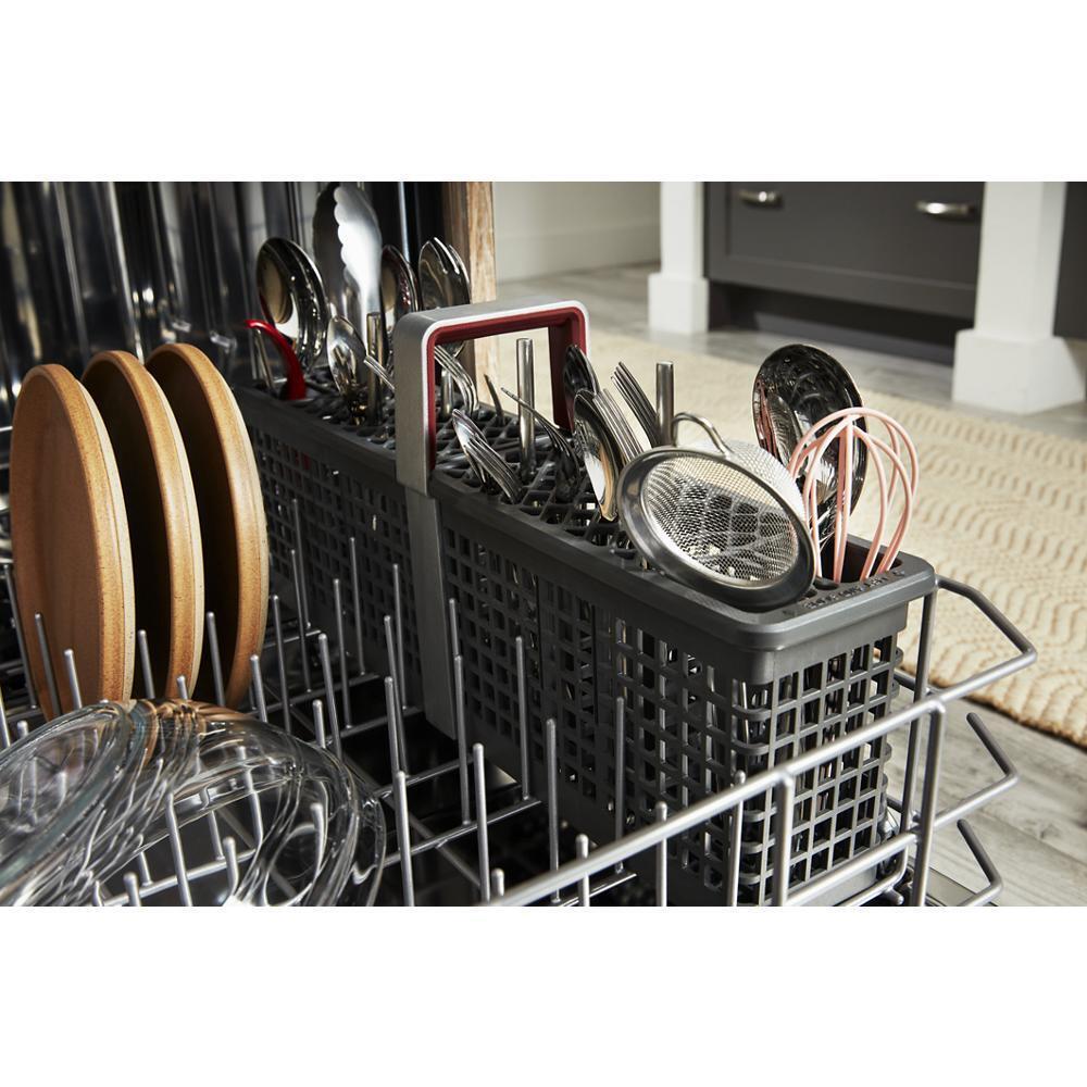 Kitchenaid KDTE304RBS Third Level Jet Rack Dishwasher With 40+ Total Wash Jets, 41 Dba