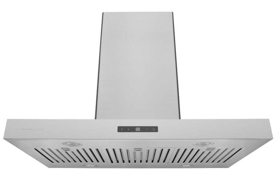 Hauslane IS700SS30 Hauslane 30 In. Convertible Island Range Hood With Dual Controls, Led, Baffle Filter In Stainless Steel