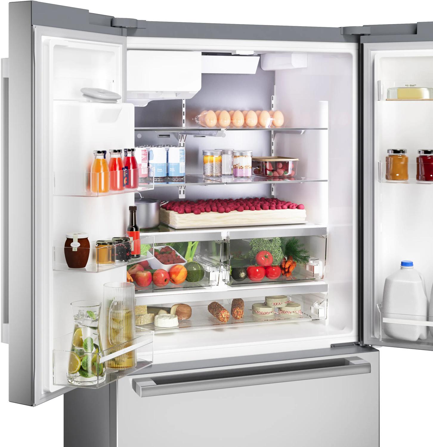 Bosch B36FD52SNS 500 Series French Door Bottom Mount Refrigerator 36