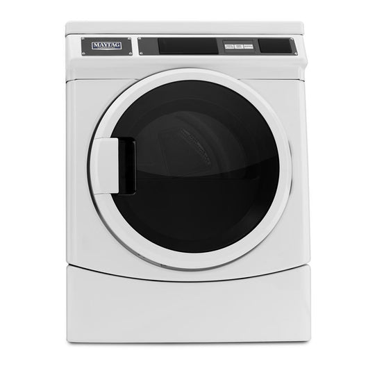 Maytag MDE28PRCYW Commercial Electric Dryer, Card Reader Ready Or Non-Vend