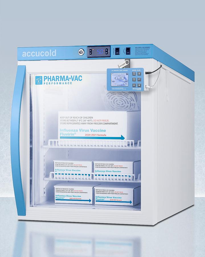 Summit ARG2PVDL2B 2 Cu.Ft. Compact Vaccine Refrigerator