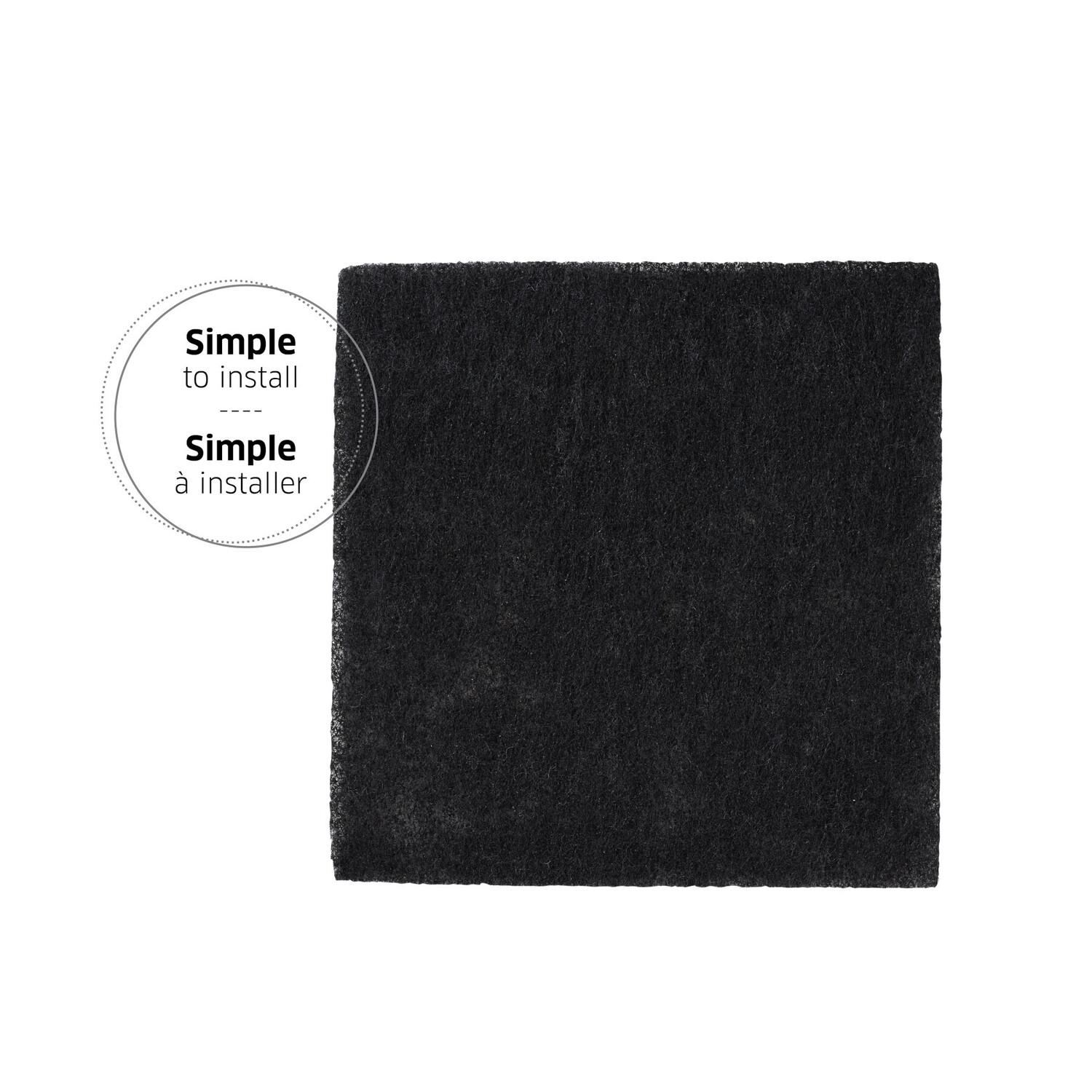 Broan HPFX1 Broan-Nutone® Genuine Replacement Charcoal Filter For Range Hoods, 10-7/8