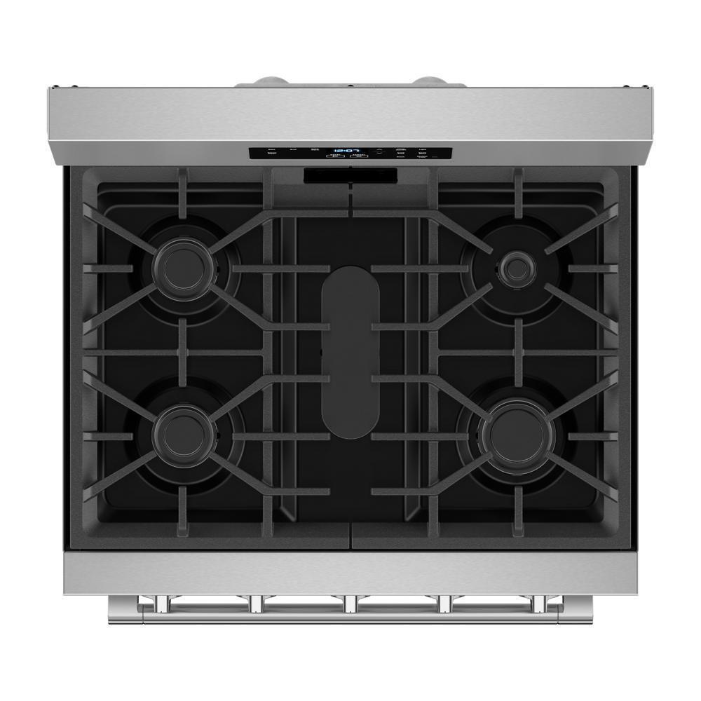 Maytag MFGS4030RS 30-Inch Wide Gas Range With Steam Clean - 5.0 Cu. Ft.