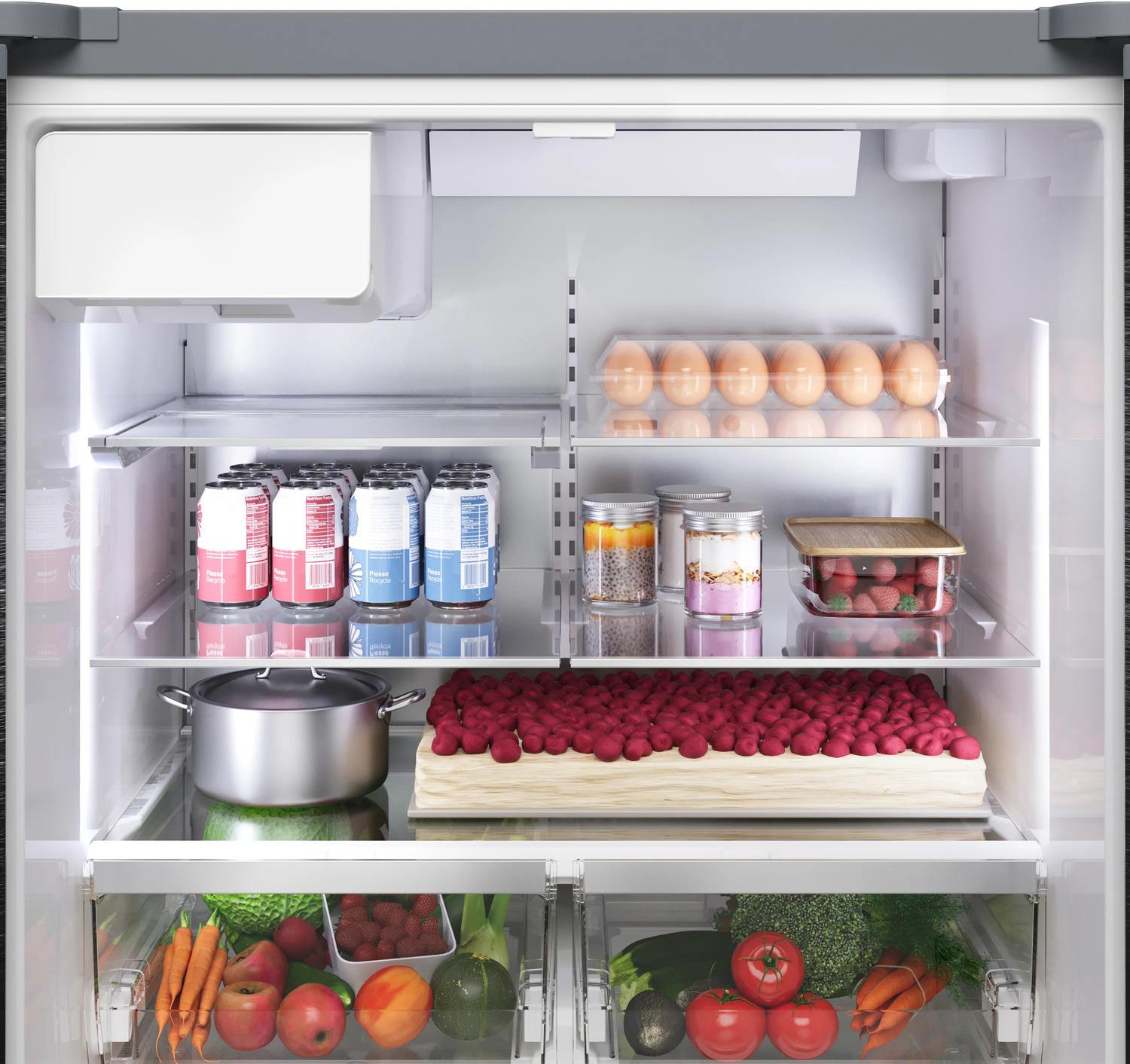 Bosch B36CD52SNS 500 Series French Door Bottom Mount Refrigerator 36