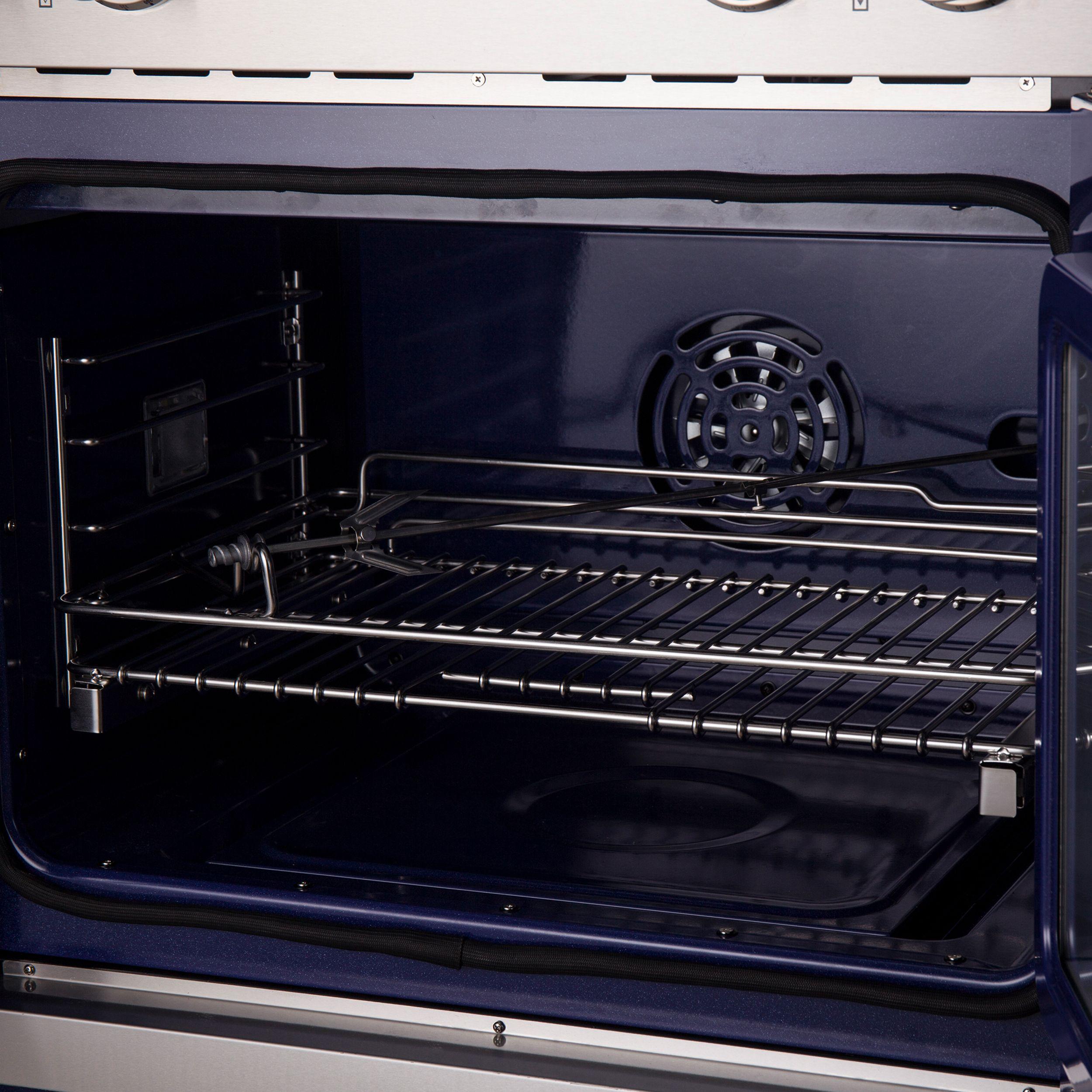 Forno FBOEL138830 Gallico 30-Inch Electric French Door Double Oven